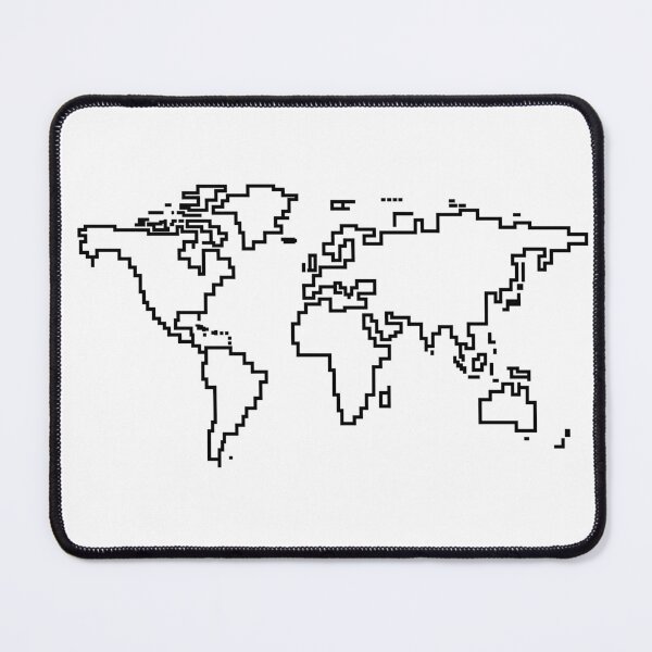 Item preview, Simplified world map designed and sold by Amilaz.