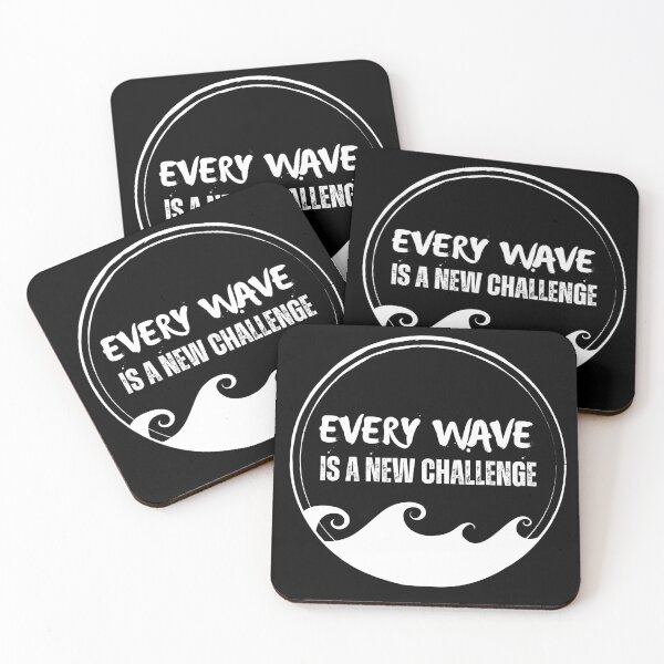 Item preview, Every Wave Is A New Challenge designed and sold by FlippySan.
