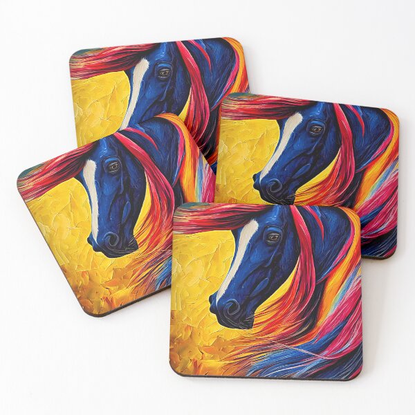 Item preview, The Colorful Horse designed and sold by Rocky Mountain Artistry.