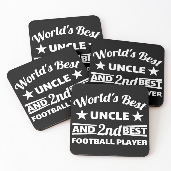 Item preview, World's best uncle and 2nd best football player. For best uncle designed and sold by NobelFashion.