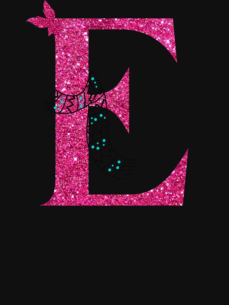 e-e-letter-in-pink-glitter-name-with-letter-e-capital-e-baby