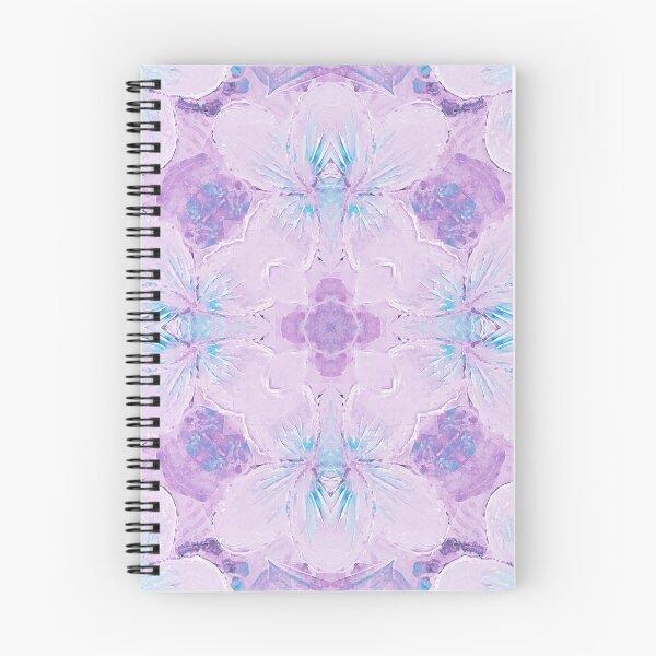 Item preview, Flower Painting Mixed Media Series [Violet and Pale lilac] CP22092e designed and sold by Carina Parry Studios.