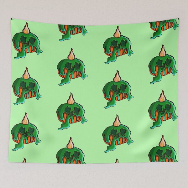 Item preview, Spooky Pumpkin Drip Art  designed and sold by GraphicsByGabby.