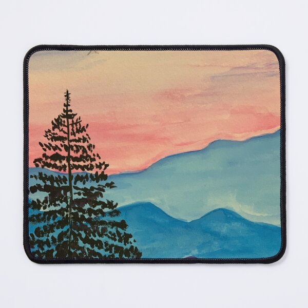 Item preview, Watercolor mountains designed and sold by LMarieArt.