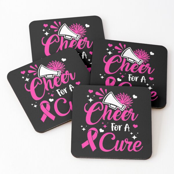 Item preview, Breast Cancer Awareness Cheerleader Cheer For A Cure Breast Cancer Awareness Cheerleader designed and sold by JamesGilmore40.