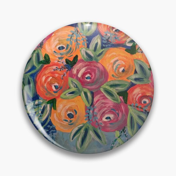 Item preview, Blooms in acrylic designed and sold by LMarieArt.