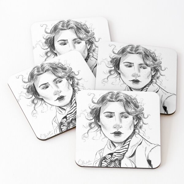 Item preview, Jo marzo - dibujo a lápiz designed and sold by LisaMichelleArt.
