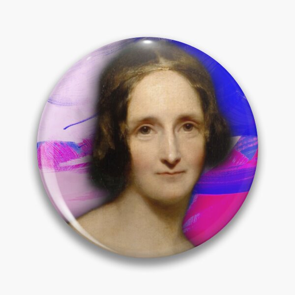 Item preview, Mary Shelley Artwork | Mary Shelley Portrait | Mary Shelley Wall Art  designed and sold by Suyogsonar25.