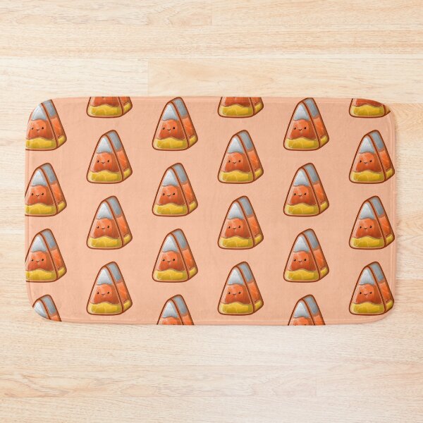 Item preview, Halloween Candy Corn Aesthetic Drink Art With Kawaii Face designed and sold by GraphicsByGabby.