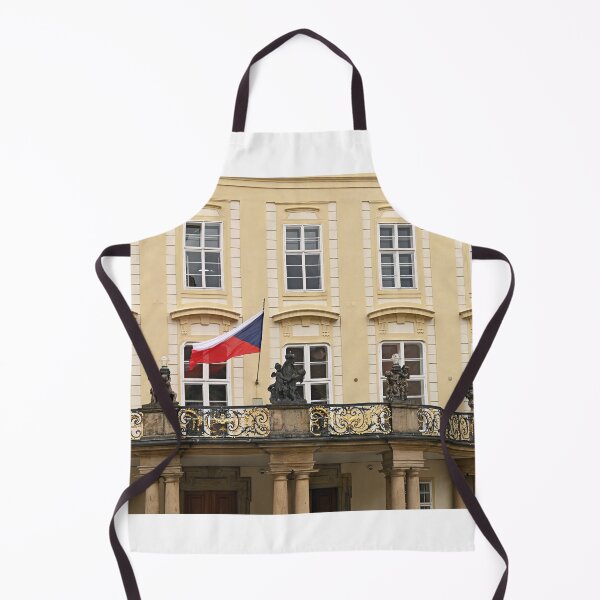 Item preview, Old building with Czech flag in Prague castle designed and sold by goceris.