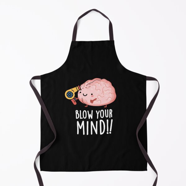 Item preview, Blow Your Mind Funny Brain Puns (Dark BG) designed and sold by punnybone.