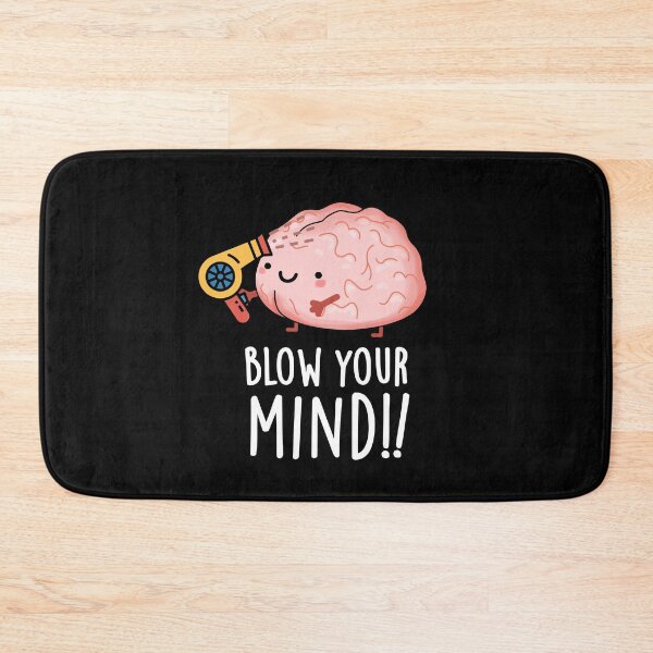 Item preview, Blow Your Mind Funny Brain Puns (Dark BG) designed and sold by punnybone.