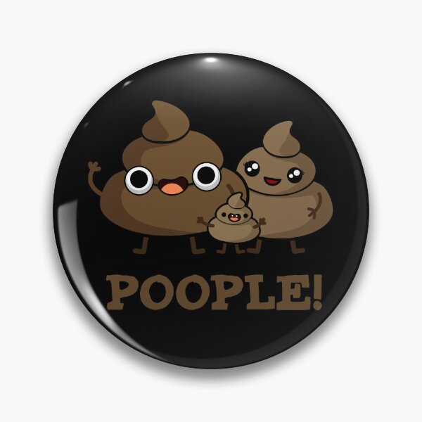 Item preview, Poople Funny Poop Puns (Dark BG) designed and sold by punnybone.