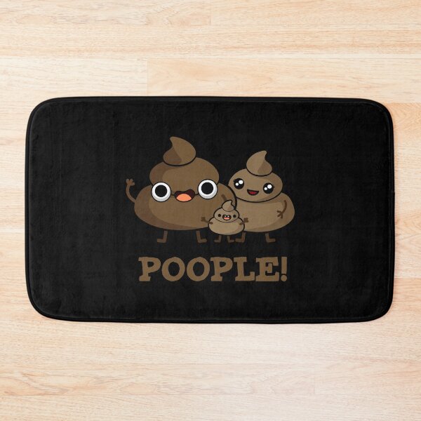 Item preview, Poople Funny Poop Puns (Dark BG) designed and sold by punnybone.