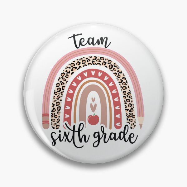 Item preview, Team Sixth Grade Rainbow designed and sold by piipiece.