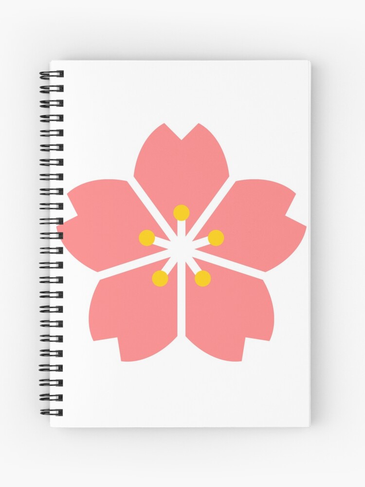 CUADERNO DE DIBUJO ESPIRALADO DISEÑO FLOR SAKURA - Ilahui Perú