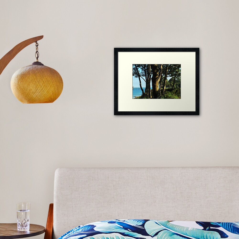 Salt in the Air Framed Art Print