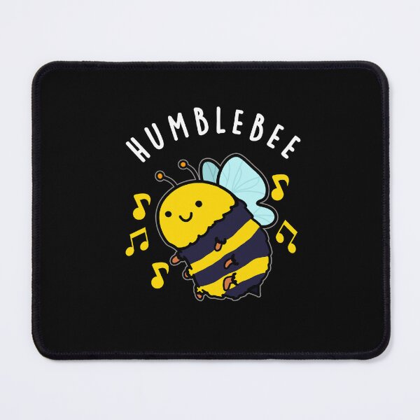 Item preview, Humble Bee Funny Bumblebee Puns (Dark BG) designed and sold by punnybone.