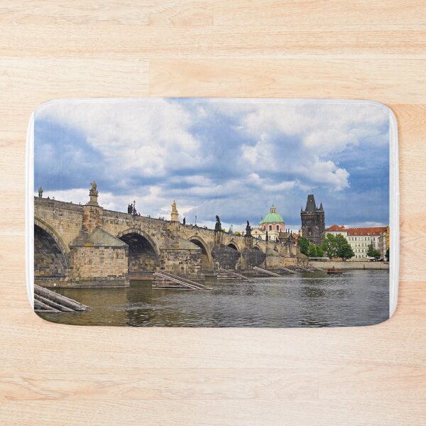 Item preview, Charles bridge over Vltava river in Prague Czech republic designed and sold by goceris.