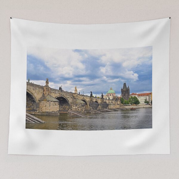 Item preview, Charles bridge over Vltava river in Prague Czech republic designed and sold by goceris.