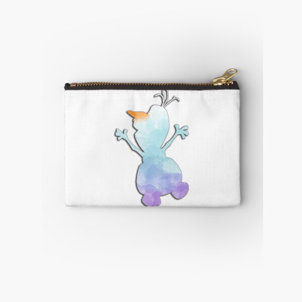 Artikelvorschau, Blau und lila Aquarell Schneemann entworfen und verkauft von becsdoesart.