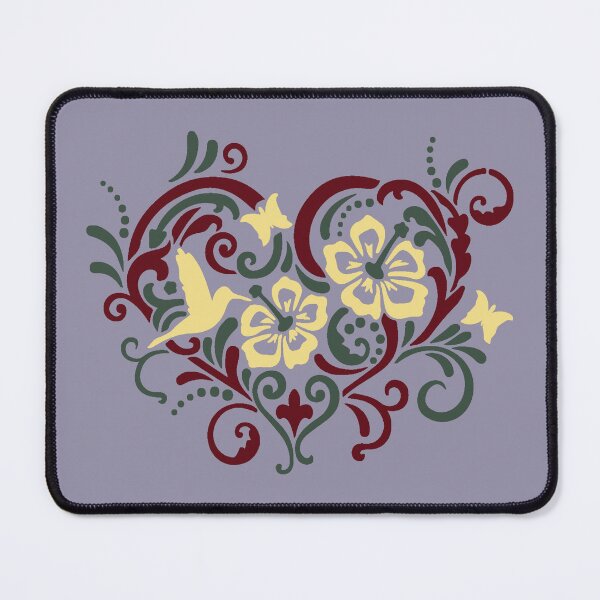 Item preview, Colorful Floral Heart designed and sold by mrtraz.