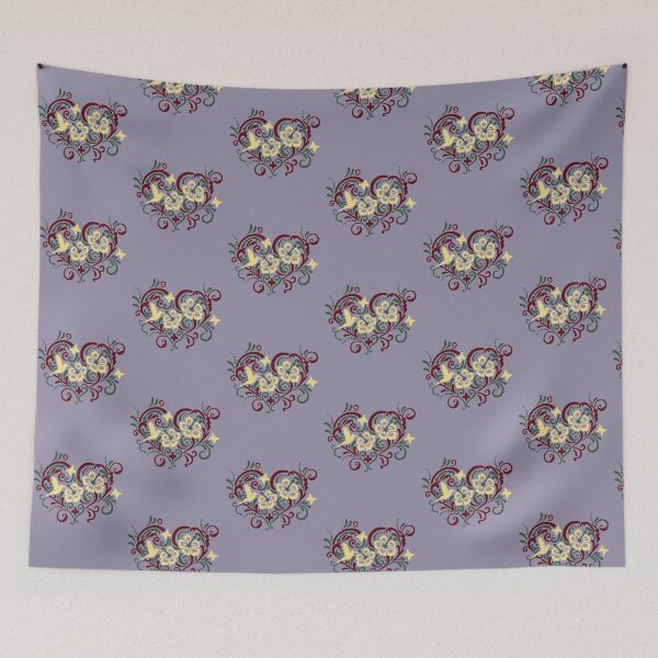 Item preview, Colorful Floral Heart designed and sold by mrtraz.