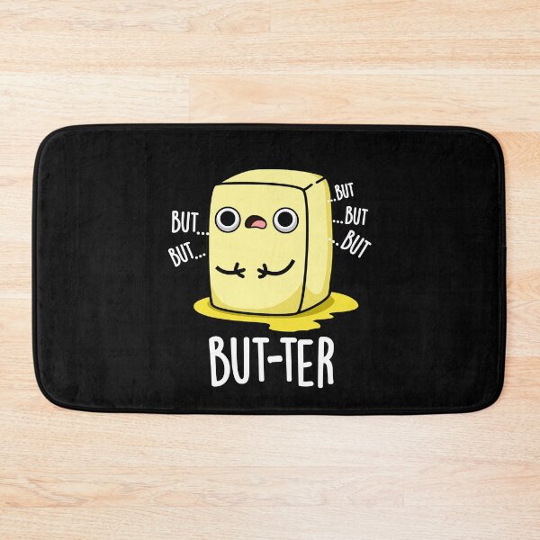 Item preview, But-ter Funny Butter Puns (Dark BG) designed and sold by punnybone.