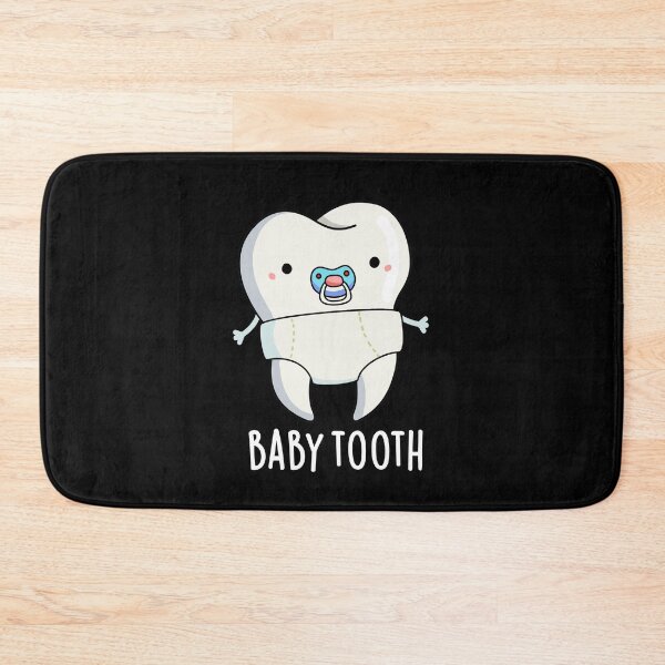 Item preview, Baby Tooth Funny Dental Puns (Dark BG) designed and sold by punnybone.