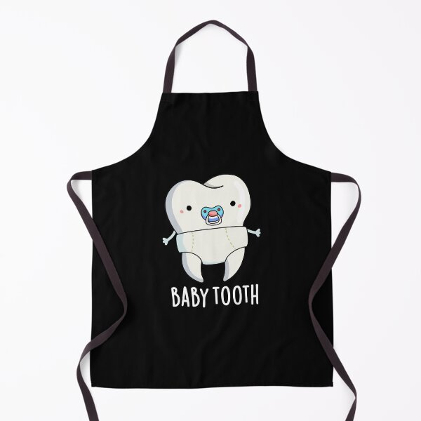 Item preview, Baby Tooth Funny Dental Puns (Dark BG) designed and sold by punnybone.