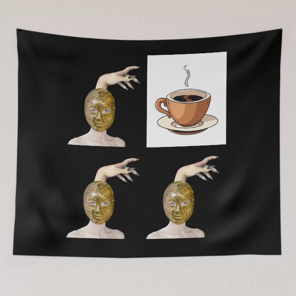 Item preview, WITCHES WANT COFFEE -6- (in black) (What Witches Want) | Halloween Witch Hand | Halloween Costume | Funny Halloween designed and sold by CosmicStory.