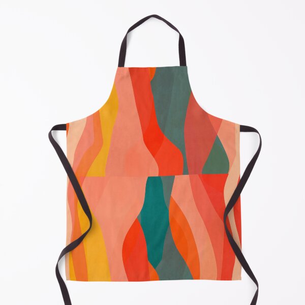 Aperçu de l'œuvre Formes fantaisistes colorées et audacieuses du milieu du siècle créée et vendue par Pattern Girl.