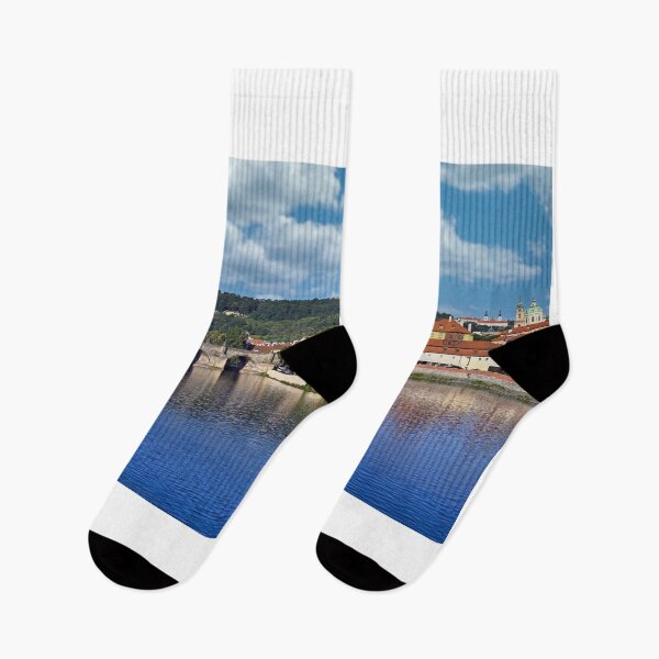 Item preview, Charles bridge over Vltava river in Prague landscape designed and sold by goceris.