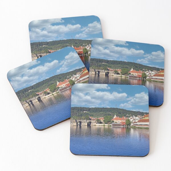 Item preview, Charles bridge over Vltava river in Prague landscape designed and sold by goceris.