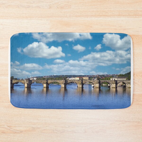 Item preview, Charles bridge over Vltava river in Prague landscape Czech republic designed and sold by goceris.