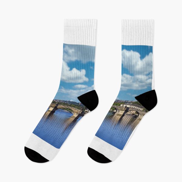 Item preview, Charles bridge over Vltava river in Prague landscape Czech republic designed and sold by goceris.