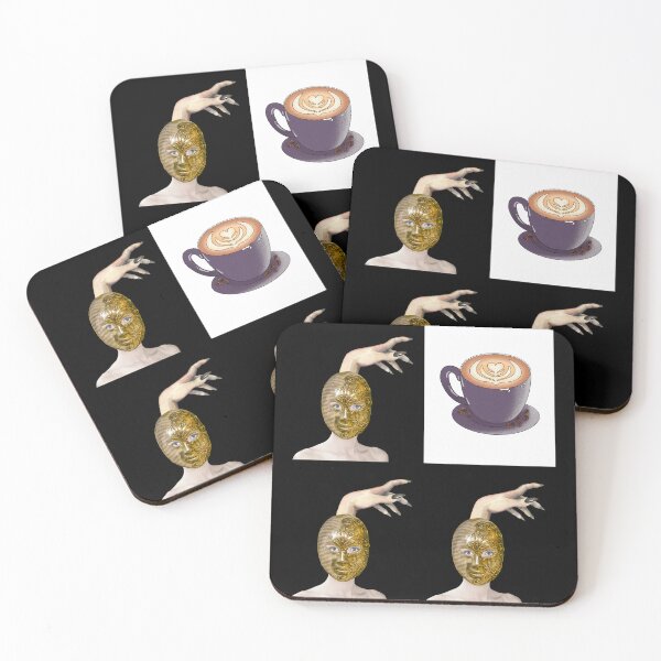 Item preview, WITCHES WANT COFFEE -7- (in black) (What Witches Want) | Halloween Witch Hand | Halloween Costume | Funny Halloween designed and sold by CosmicStory.