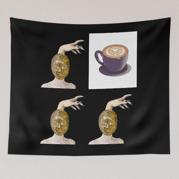 Item preview, WITCHES WANT COFFEE -7- (in black) (What Witches Want) | Halloween Witch Hand | Halloween Costume | Funny Halloween designed and sold by CosmicStory.