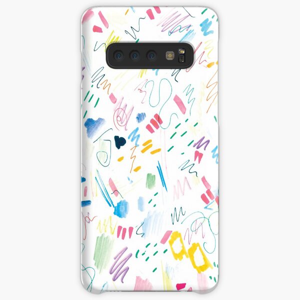 Colourful Messy Swatch Pattern Samsung Galaxy Snap Case