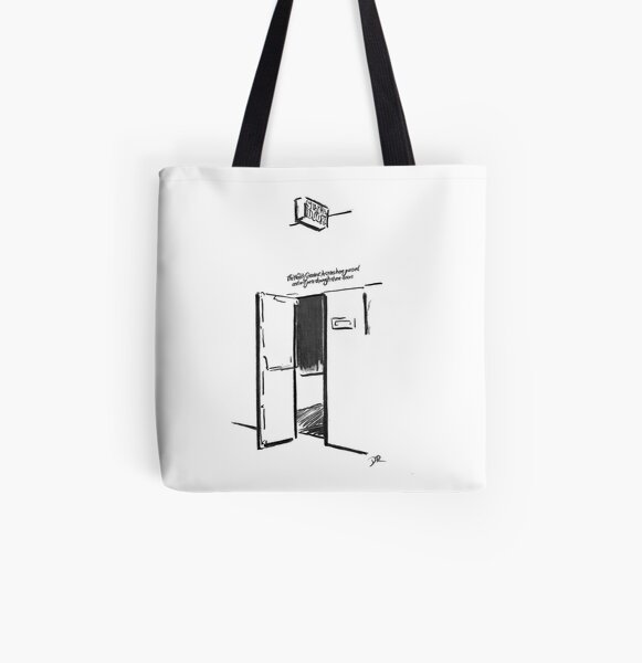 Stage Door London - Prince Edward Theatre All Over Print Tote Bag