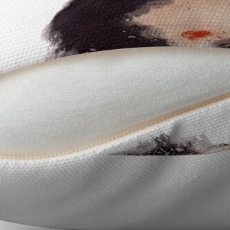 Alternate view of Royal Afro Throw Pillow