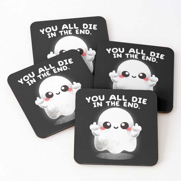 Item preview, Ghost you all die designed and sold by NemiMakeit.