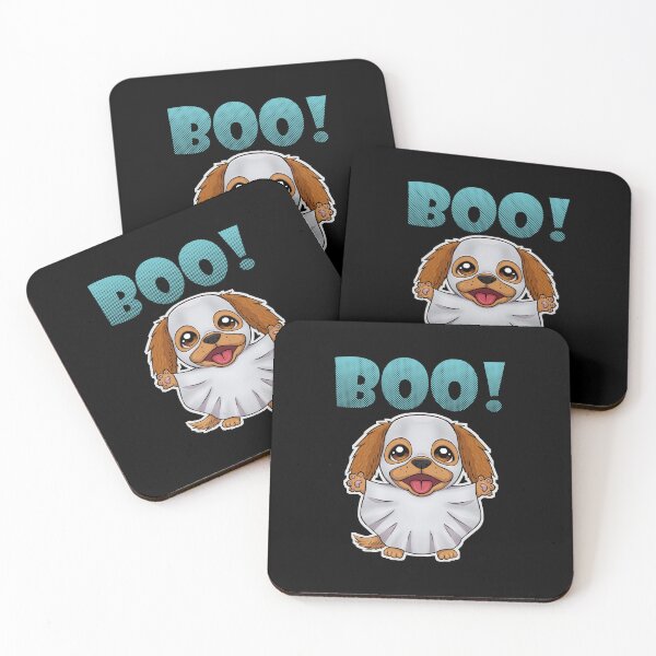Item preview, Boo Ghost Golden Retriever Puppy | Halloween Puppy | Red designed and sold by Jovak.