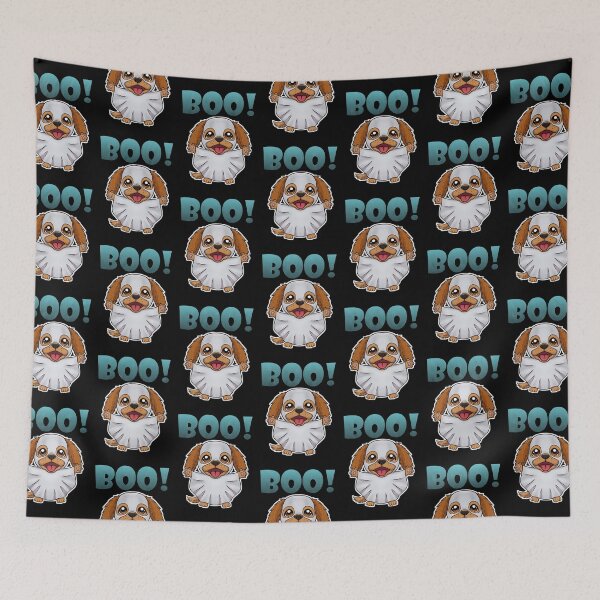 Item preview, Boo Ghost Golden Retriever Puppy | Halloween Puppy | Red designed and sold by Jovak.