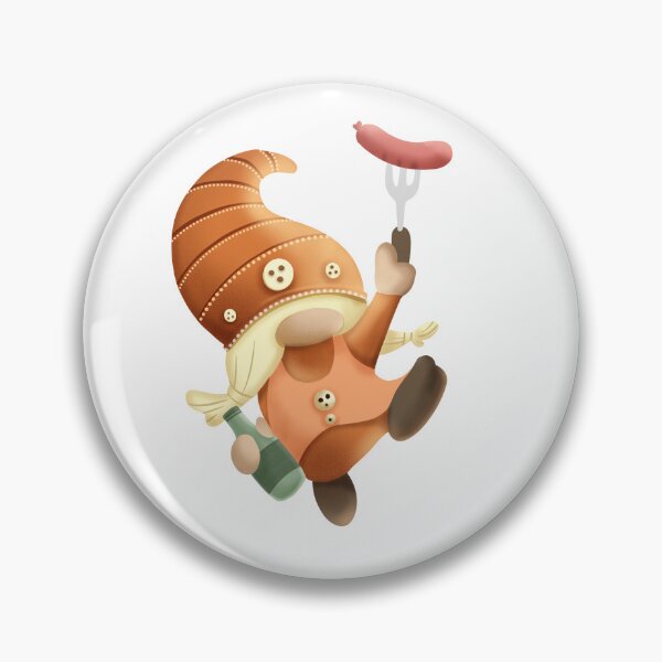 Item preview, Gnome oktoberfest happy festival  celebrate party  sausage and beer  designed and sold by StairheadStore.