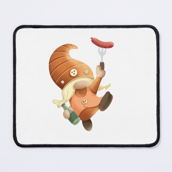 Item preview, Gnome oktoberfest happy festival celebrate party sausage and beer designed and sold by StairheadStore.