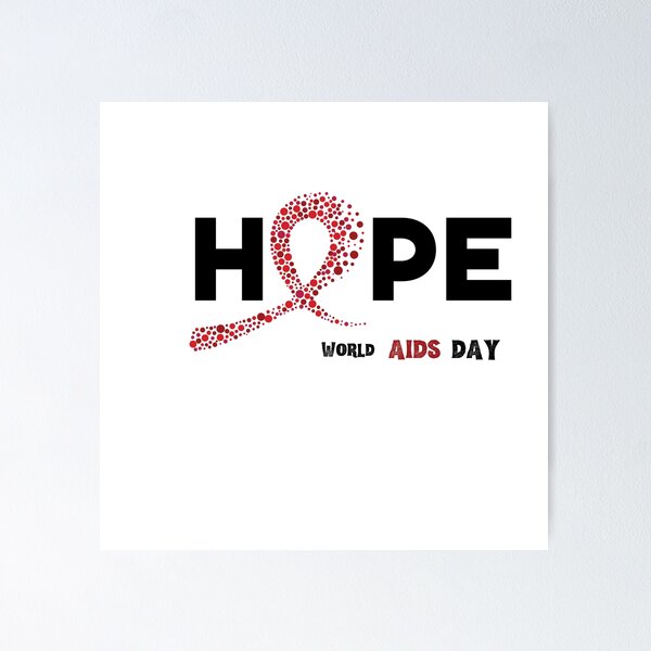 Item preview, 1st december world AIDS DAY , World Aids Day concept, AIDS Awareness Ribbon Icon designed and sold by Shifa19.