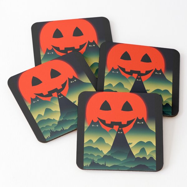Item preview, Cat Landscape Hallloween ed. designed and sold by TheSamuraiCat.