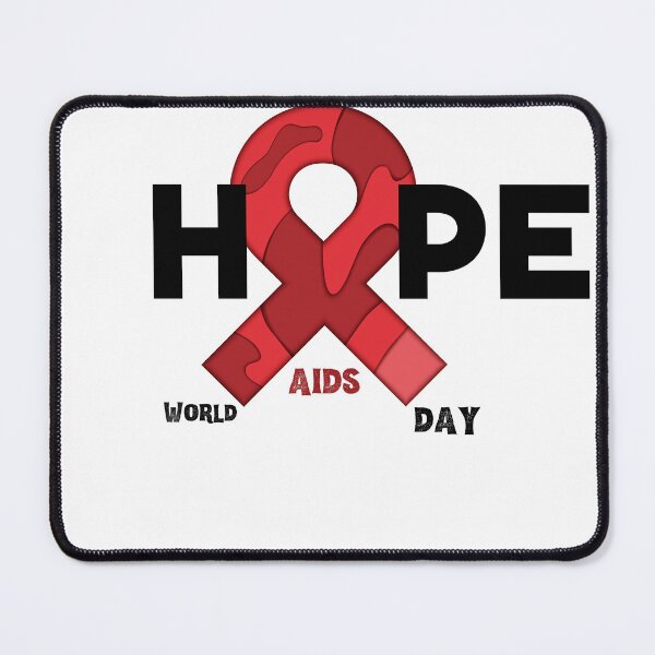Item preview, 1st december world AIDS DAY , World Aids Day concept, AIDS Awareness Ribbon Icon designed and sold by Shifa19.