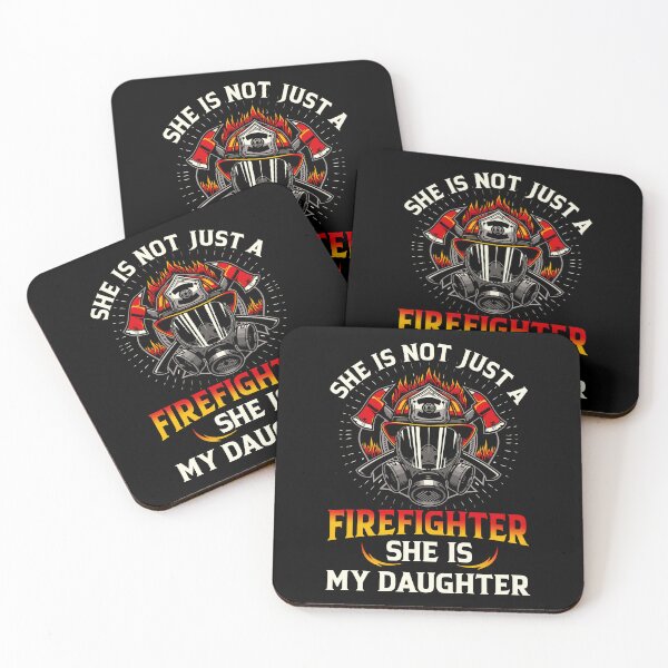 Item preview, She Is Not Just A Firefighter She Is My Daughter Fire Fighter Father Daughter Family designed and sold by roherweaders33.